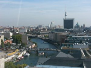 Berlin - view from the new