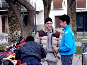 Boys and their motorbikes