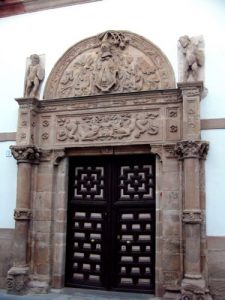 Ornate doorway in Almagro