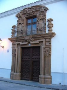 Ornate doorway in Almagro