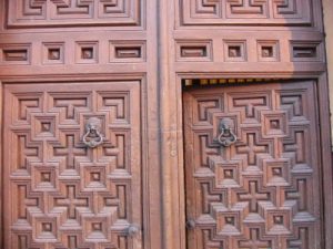Ornate doorway in Almagro