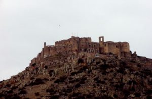 The medieval castle/monastery of Calatrava high