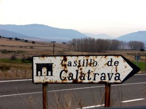 The medieval castle/monastery of Calatrava high