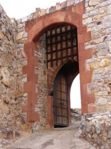 The medieval castle/monastery of Calatrava high