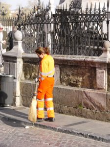 Cordoba street sweeper