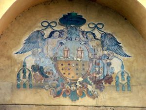 Cordoba - old fresco on the