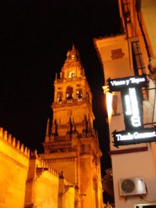 Bell tower of the ancient Mezquita