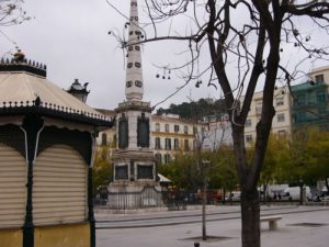 Beautiful architecture in Malaga.