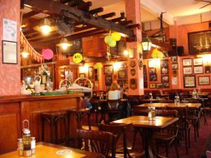 Pub interior