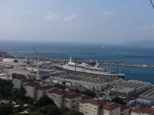 Harbor of Gibraltar.