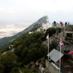 View from the top of Gibraltar. The