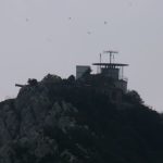 View from the top of Gibraltar. The