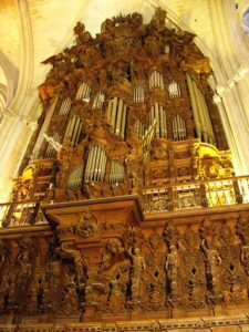 Seville - interior of the cathedral