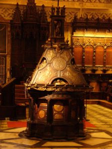 Seville - interior of the cathedral