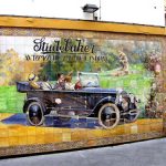 Seville - outdoor tiled mural