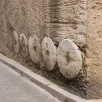 Seville is a ancient city; Roman columns used for building