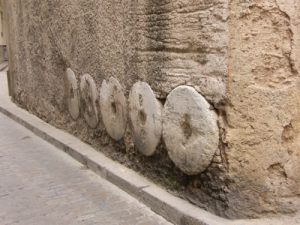 Seville is a ancient city; Roman columns used for building