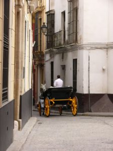 Seville is a city of narrow streets