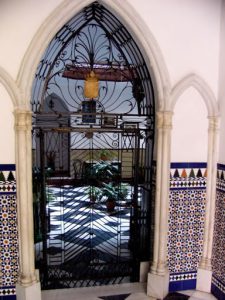 Seville is a city of many tiled courtyards