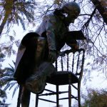 Seville musician statue