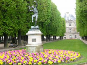 Paris - colorful gardens