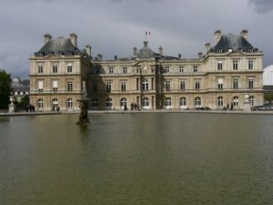 Paris - chateau (?) in a park (?)