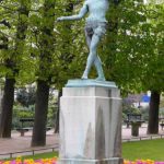 Paris - statue of Pan in