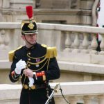 Paris - French honor guard for
