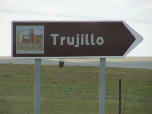 Trujillo is a town of about