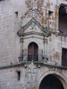 Trujillo - Plaza major detail