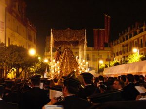Each procession is highlighted by two