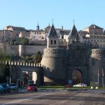 Toledo - old city walls and main entry gate