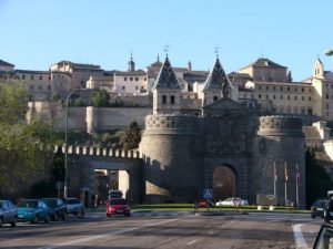 Toledo - old city walls and main entry gate