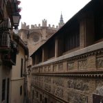 Toledo - old narrow streets lead to the