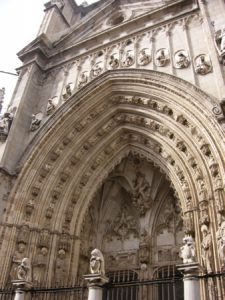 Toledo's magnificent cathedral stands high and historic.