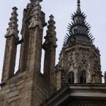 Toledo - ornate steeple of the cathedral