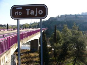 Toledo is surrounded by the River Tajo.