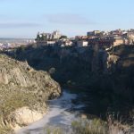 Toledo is surrounded by the River Tajo.