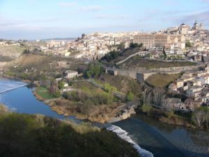 Toledo - dramatic view of the