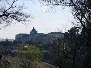 Toledo - the Alcazar from across