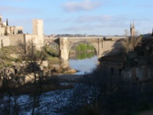 Toledo is surrounded by the River