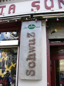 Germany: Gay Berlin - Schwuz sign