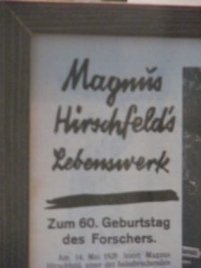 Germany: Gay Berlin -Magnus sign
