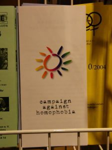 Pamphlet from Poland's gay organization at