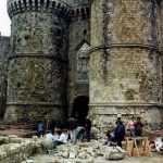 Rhodes old city wall repairs are