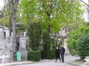 Pere Lachaise Cemetery in