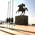 Greece Mainland Thessaloniki city statue