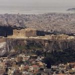 Athens overview toward Aegean Sea