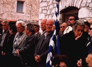 Areopoli, Peleponese- ceremony in