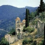 Greece Mainland  Mistras Castle ruins
